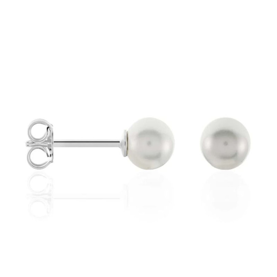 Gioielli Stroili | Orecchini A Lobo Stroili Silver Pearls 1504996