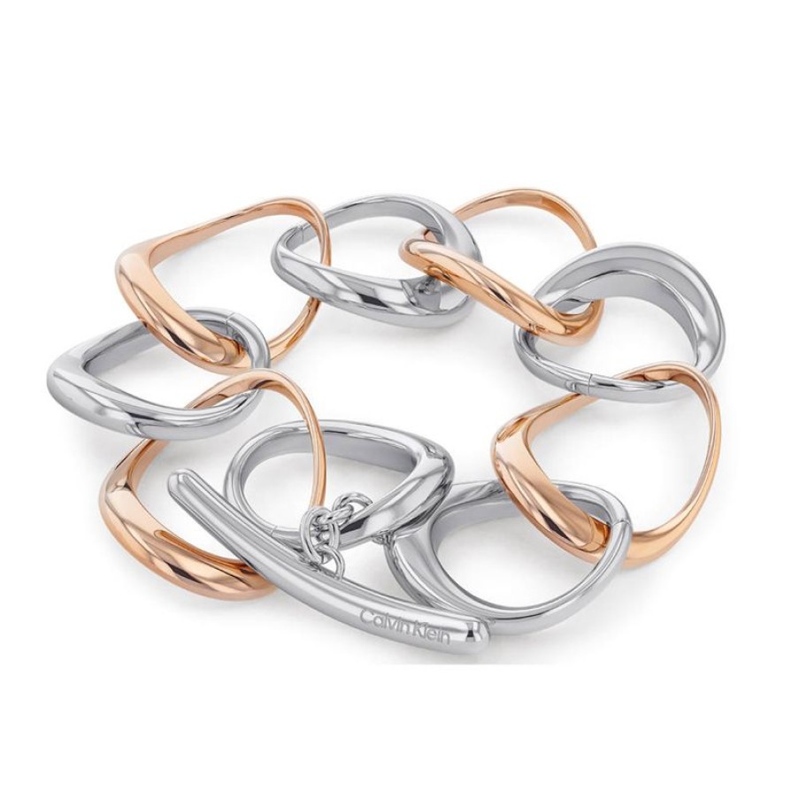 Gioielli Calvin Klein | Bracciale Calvin Klein Sculptural 35000007