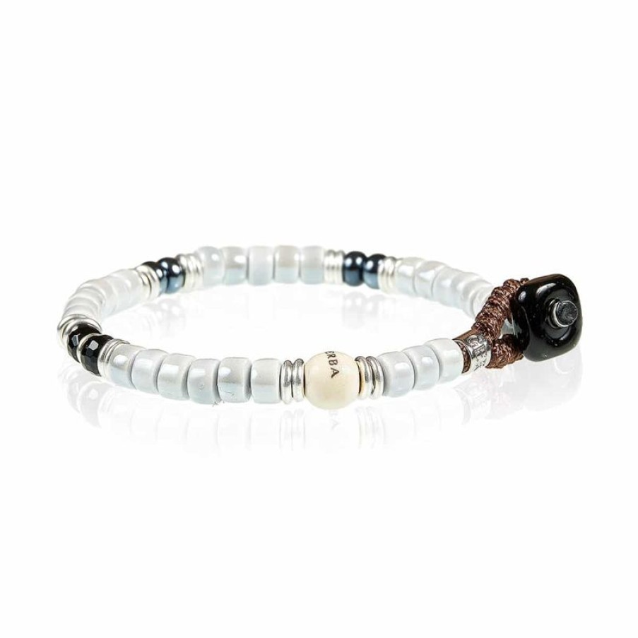 Gioielli Gerba | Bracciale Gerba Lab Ceramic 26 Uomo