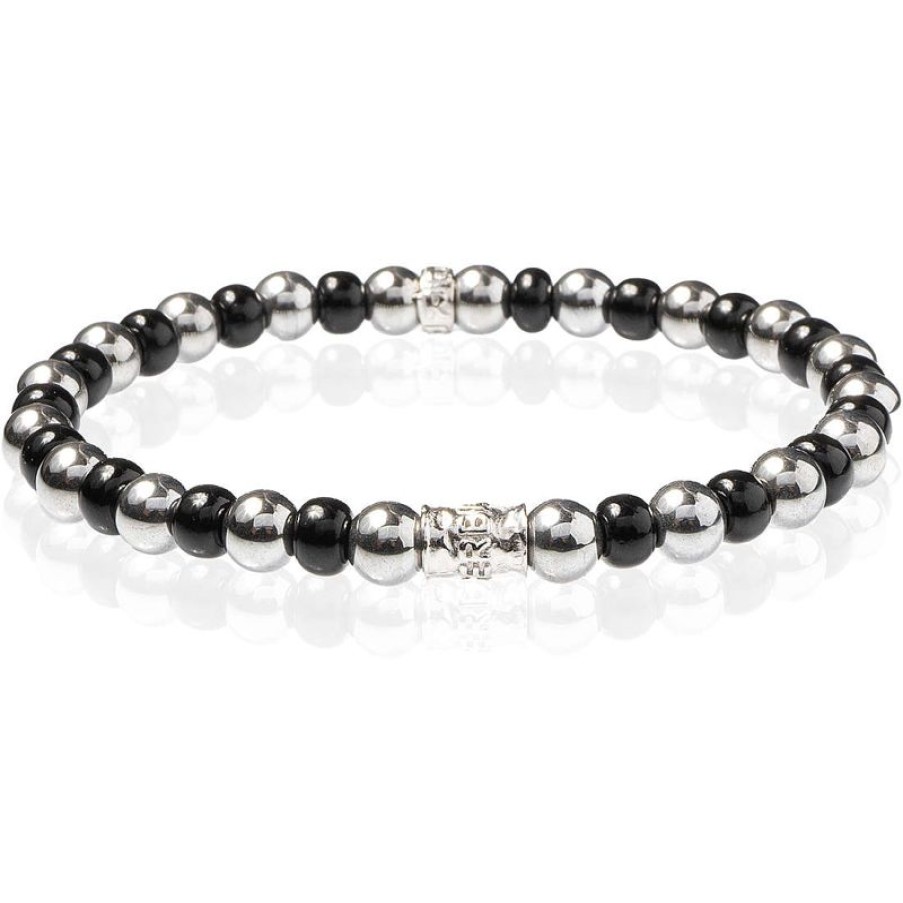 Gioielli Gerba | Bracciale Gerba Stone Black 622