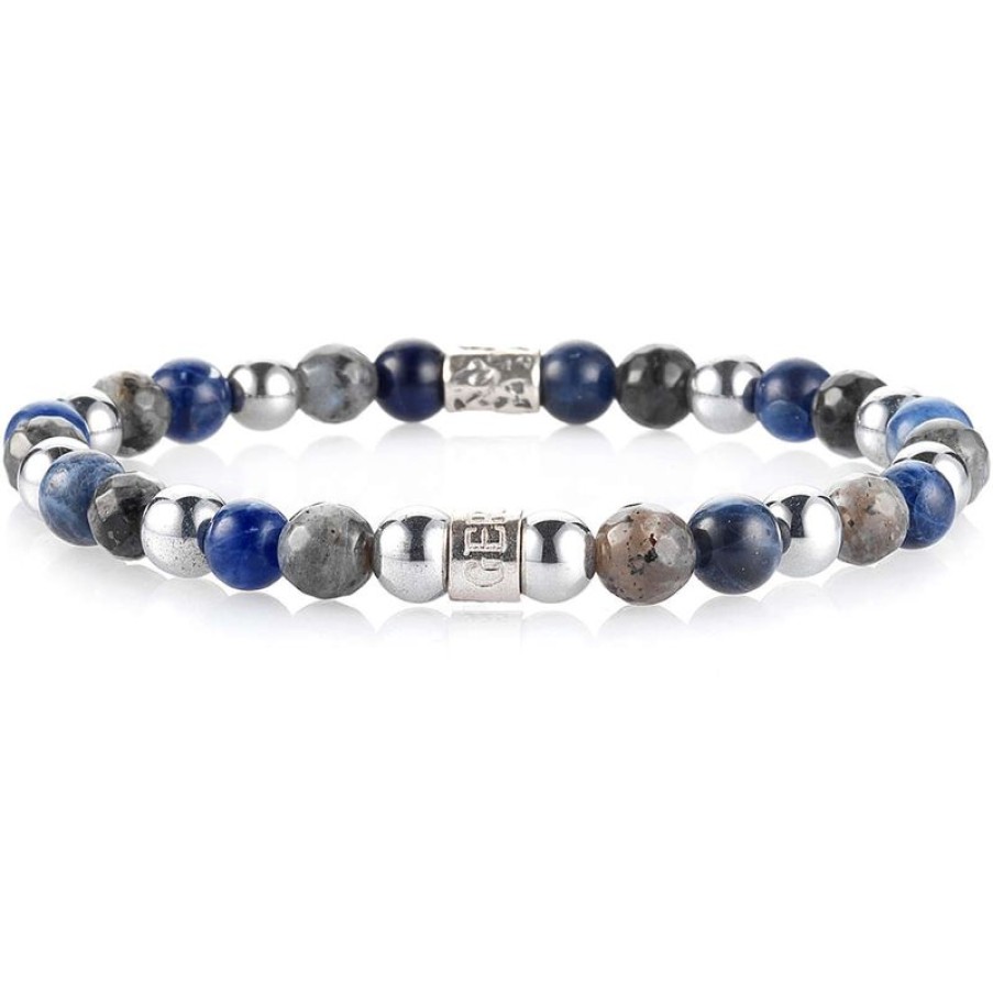 Gioielli Gerba | Bracciale Gerba Stone Grey London 364