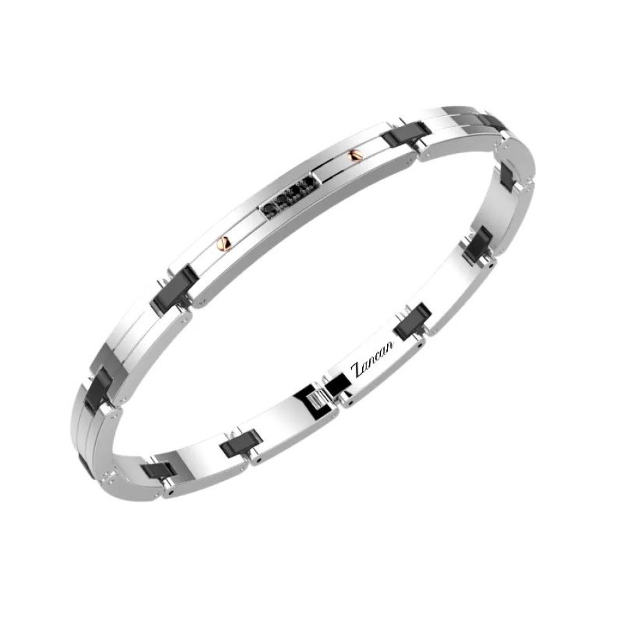 Gioielli Zancan | Bracciale Zancan Hi Teck Ehb317