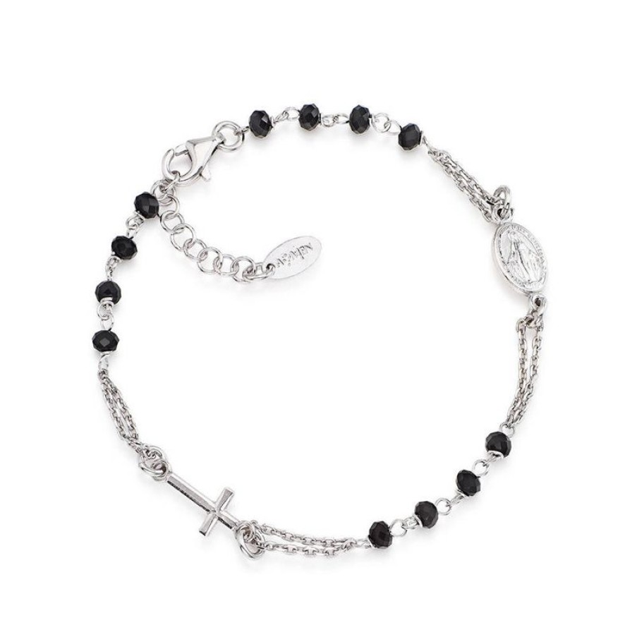 Gioielli Amen | Bracciale Amen Collezione Rosari Brobn3