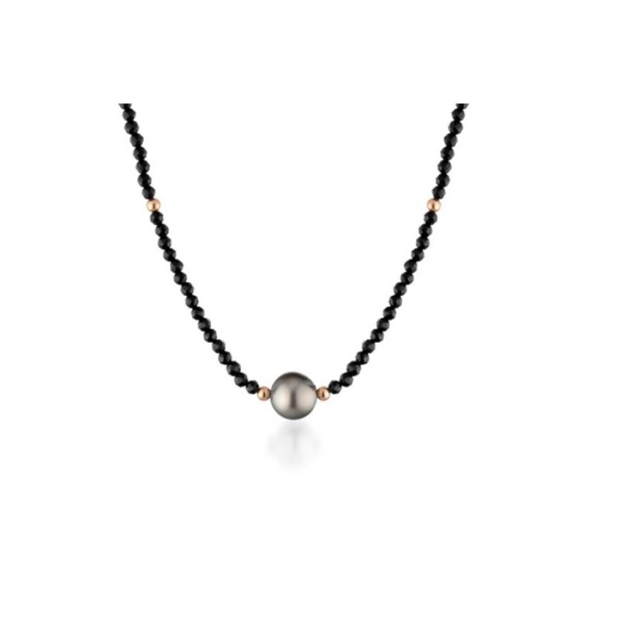 Gioielli Coscia | Collana Uomo Lelune Glamour Blackmoon Lgnk494.1