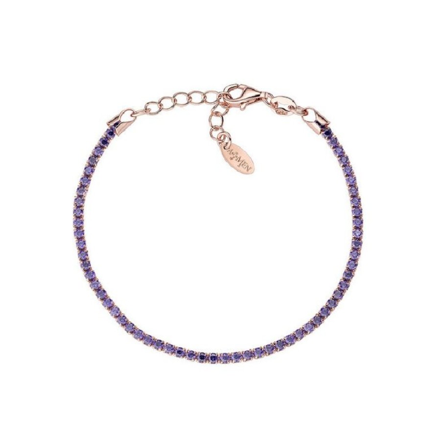 Gioielli Amen | Bracciale Amen Tennis Btrvi16