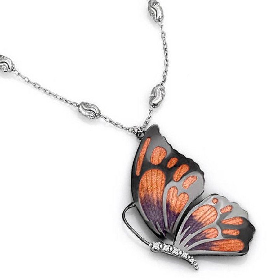 Gioielli Artlinea | Collana Artlinea Butterfly Zcl878-Ml