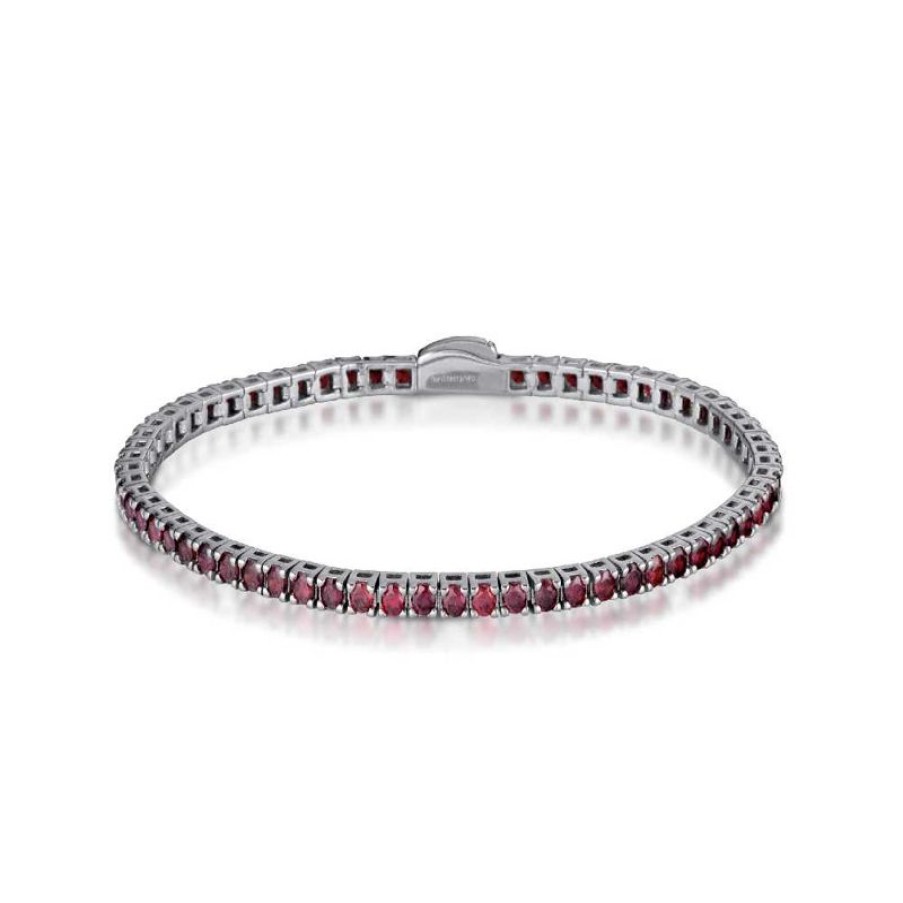 Gioielli Mediterraneo | Bracciale Tennis Mediterraneo Tn11Azrb