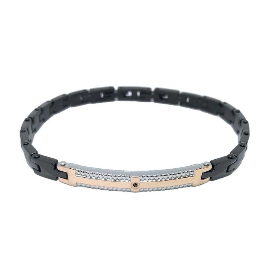 Gioielli Zancan | Bracciale Zancan Hi Teck Ehb207