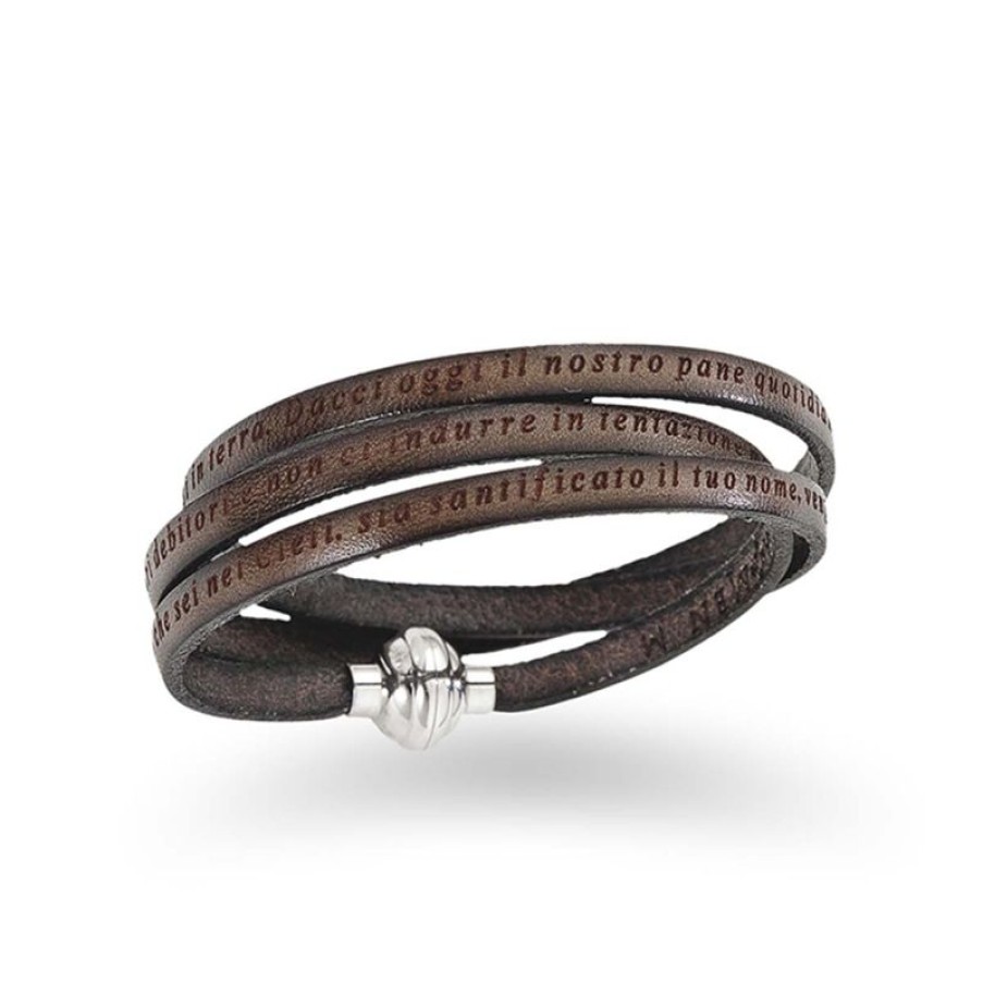 Gioielli Amen | Bracciale Amen Padre Nostro Pnit05-60